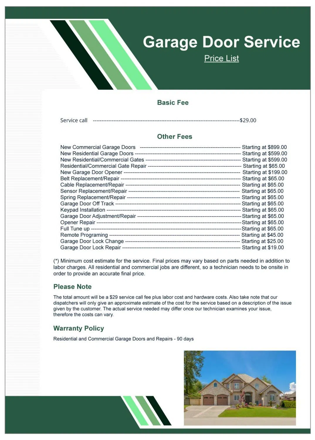 Chino Hills Garage Door And Opener Chino Hills, CA 909-359-0915